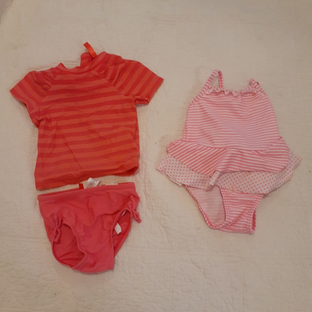 6-12 month girl swimsuits